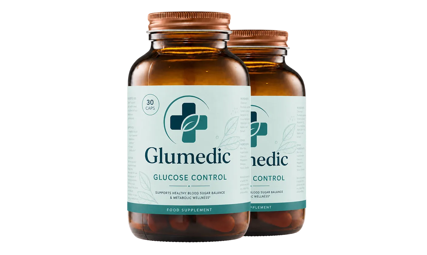 Glumedic supplement pack and capsules